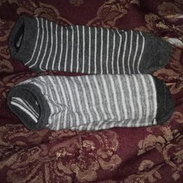 Black and White Ankle Socks