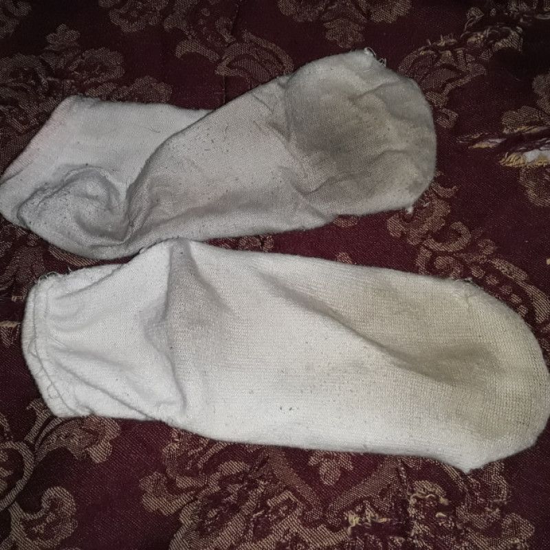 Dirty White Socks