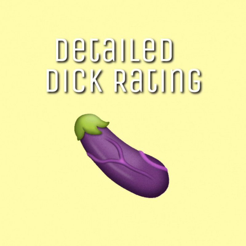 Detailed Dick Rating