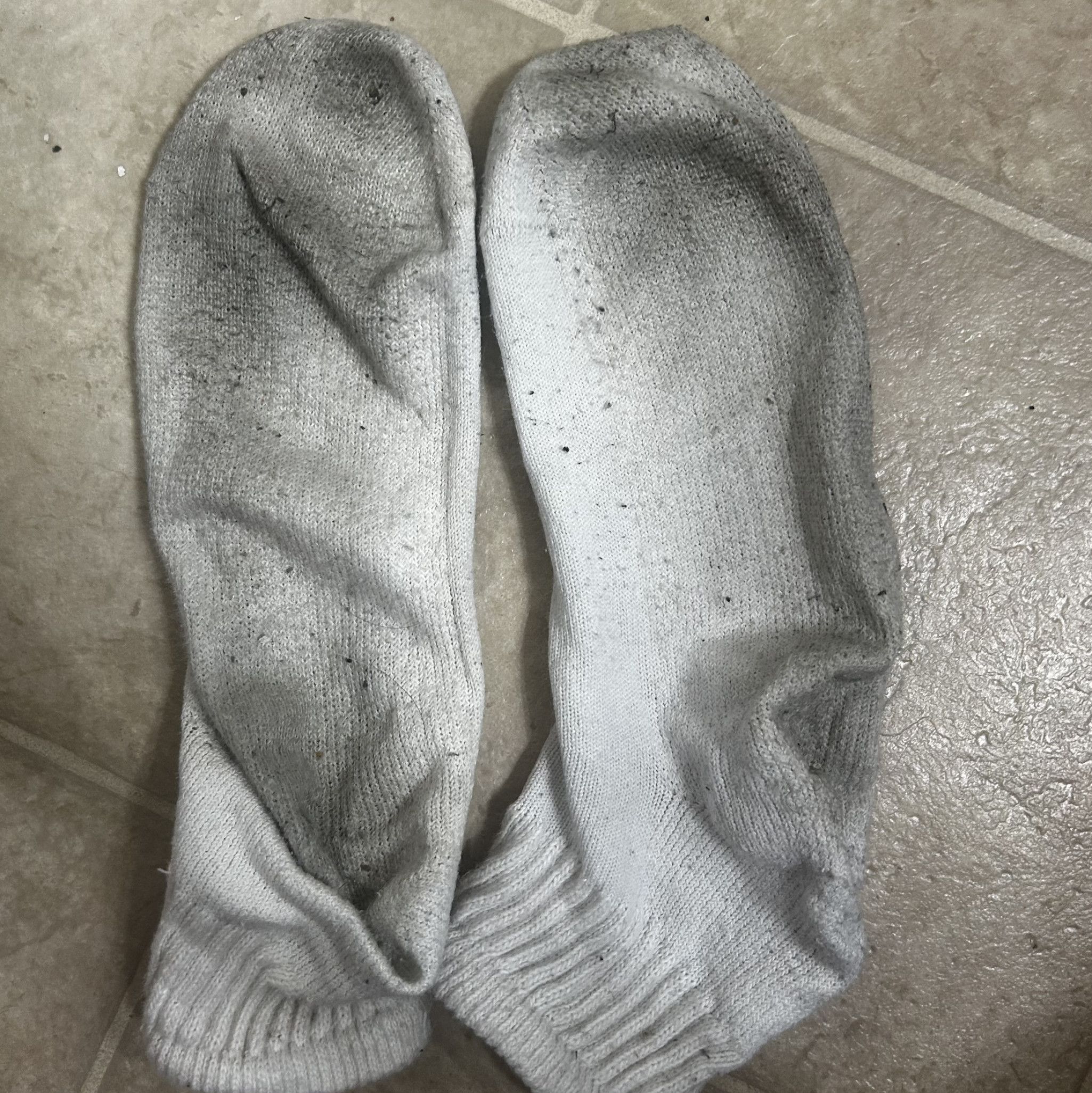 Worn out Sweaty Stinky Gym Socks