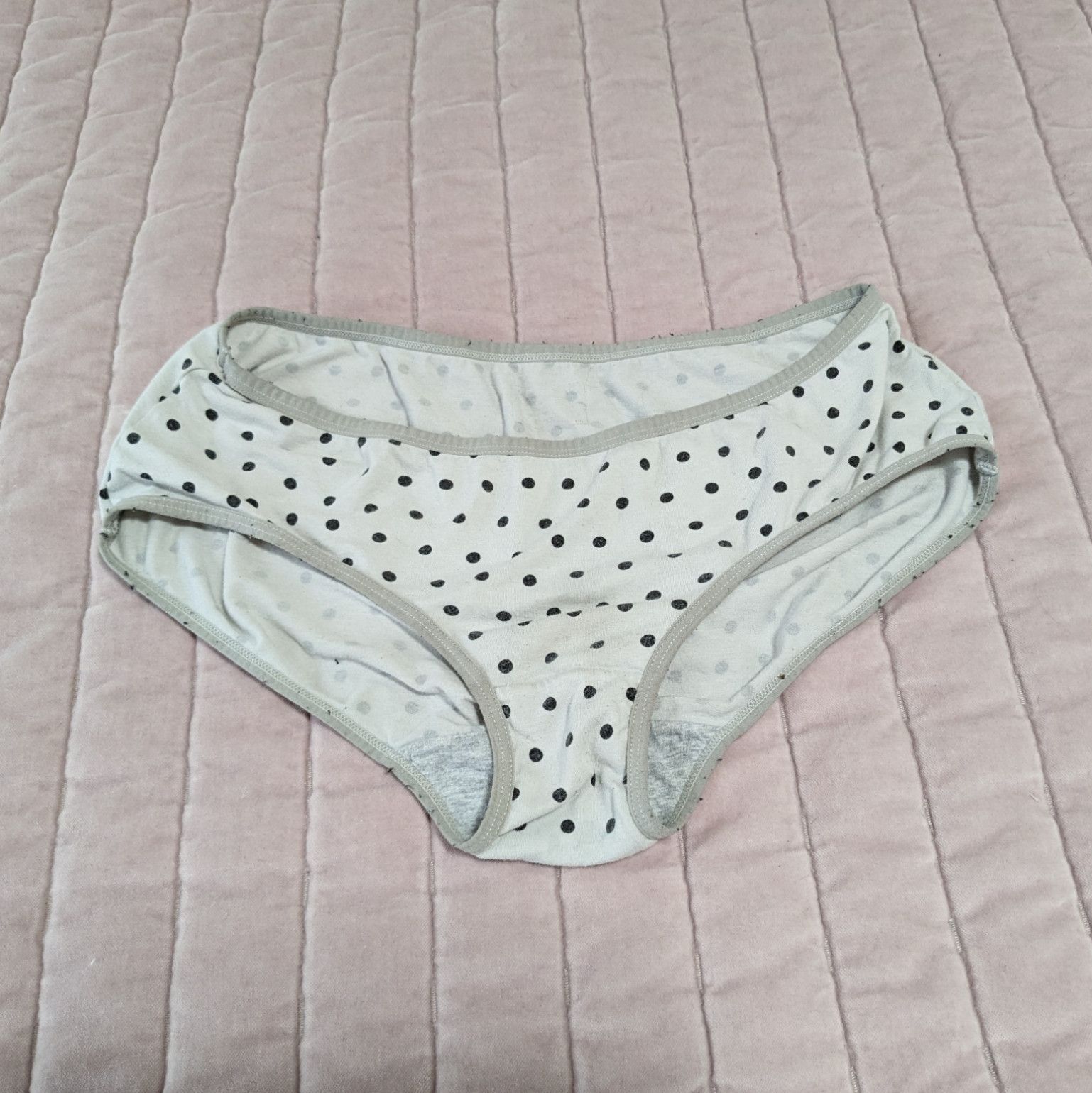 White Polka Dot Panties