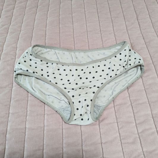 White Polka Dot Panties