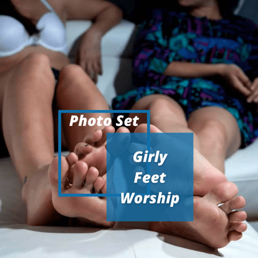 Photo Set: Girly Feet Worship