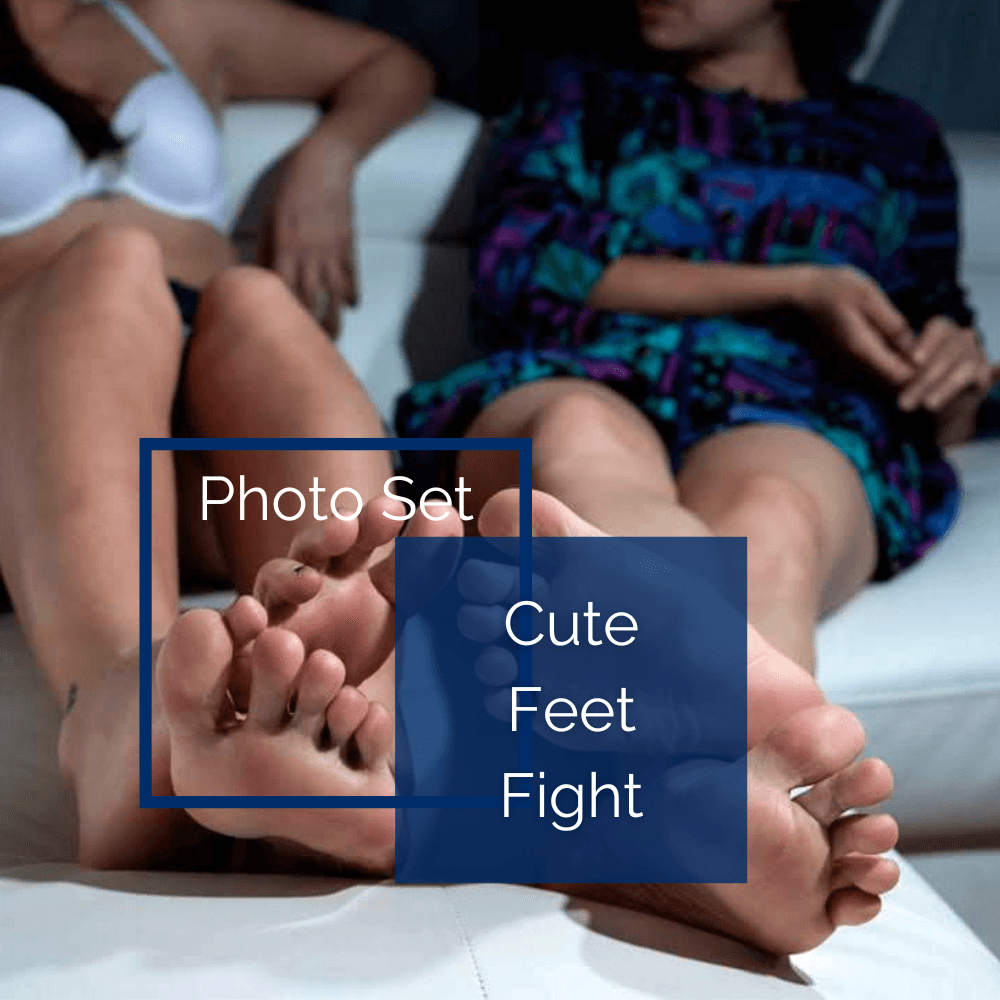 Vid and Photoset: Cute Feet Fight