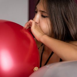 HQ Photo Set Balloon Embrace