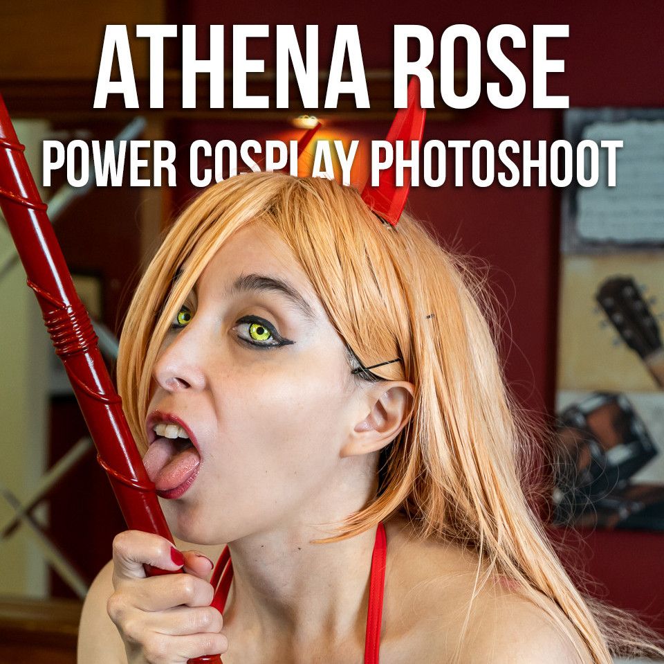 Athena Rose: Power Cosplay Photoshoot