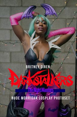 Britney Siren: Nude Morrigan Cosplay Photoset