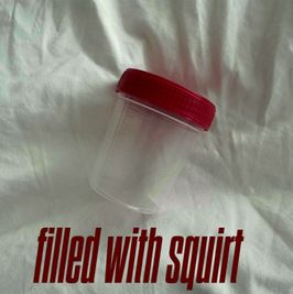 100ML BOTTLE FILLED WITH SQUIRT