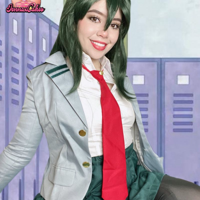 Tsuyu from BNHA Cosplay Set