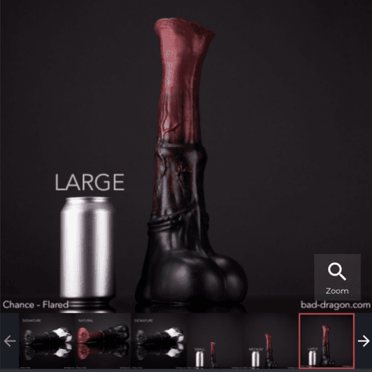 buy me this Chance Flared Large Dildo