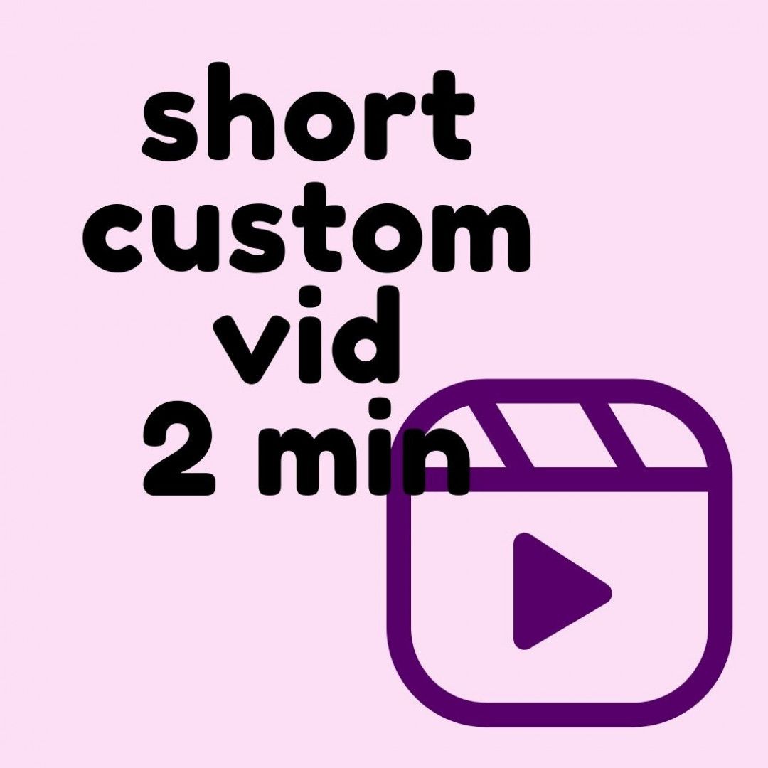 short customvid