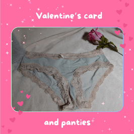 Valentines Card and Lucky Dip Panties