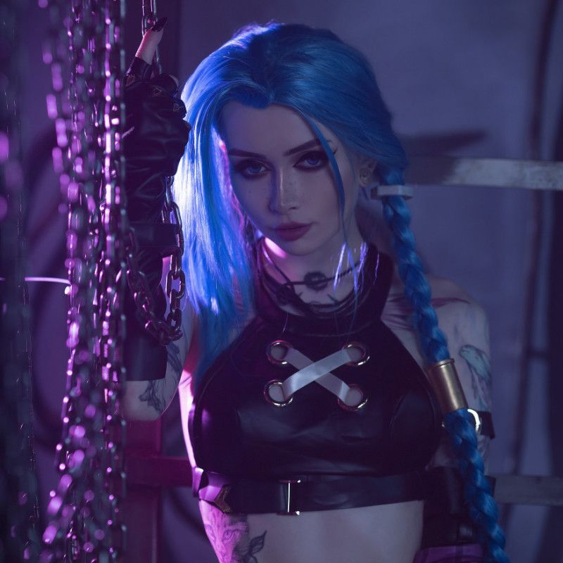 Jinx Arcane HD nude set