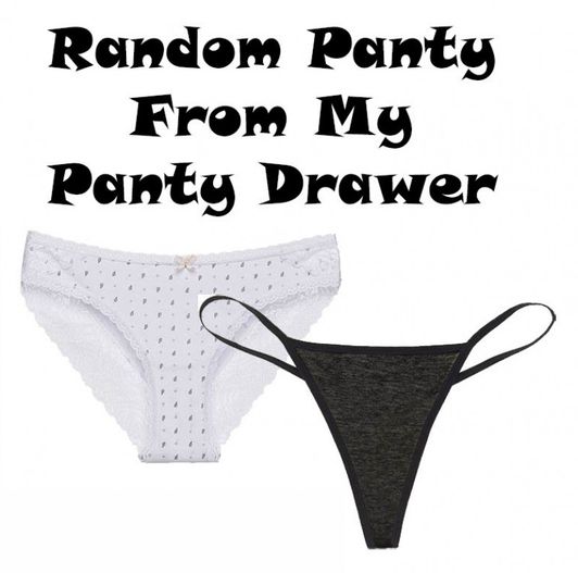 One Random Worn Panty From my Drawer 2 Days Wear