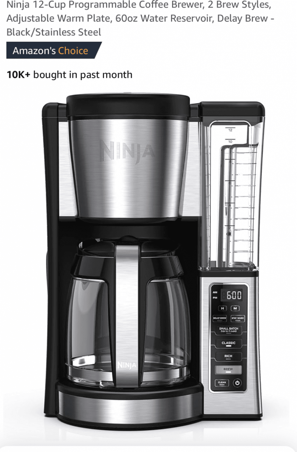 Buy me a coffee maker