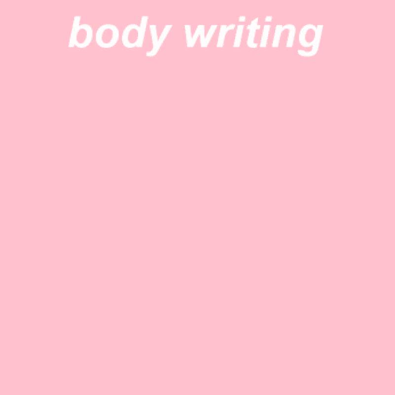 Body Writing!!