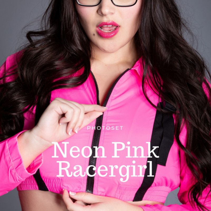 Neon Pink Racergirl Photoset