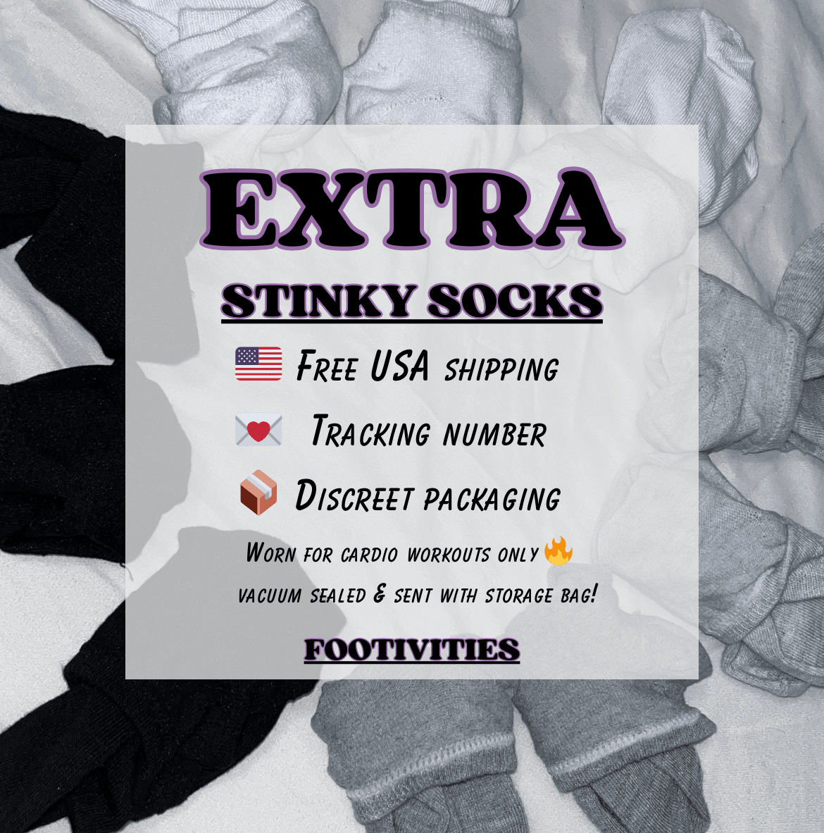 Stinky Cardio Socks