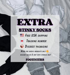 Extra Stinky Worn Socks