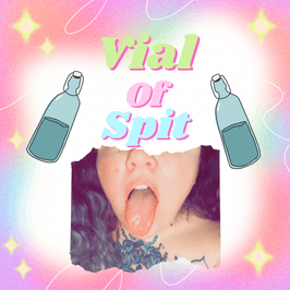 Vial of spit