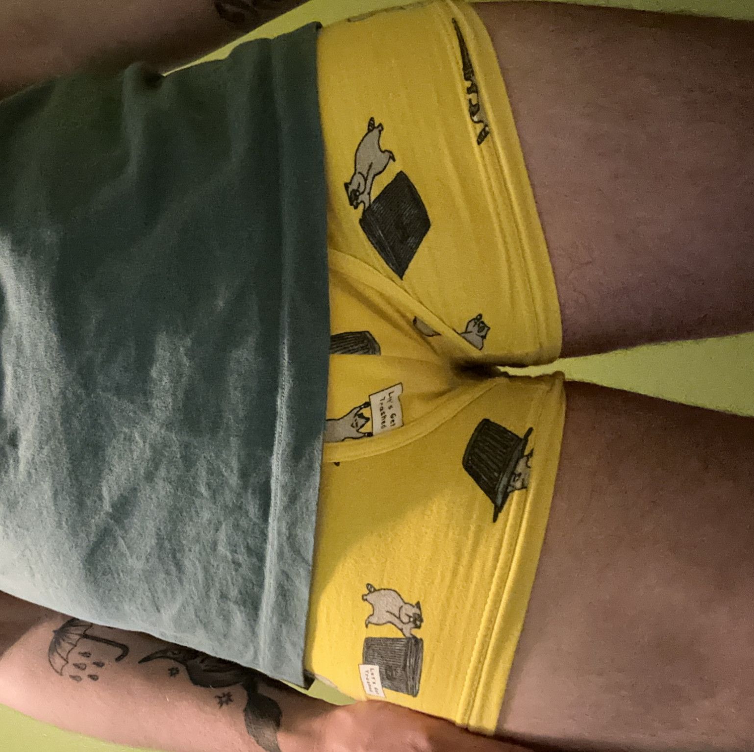 Cum soaked underwear