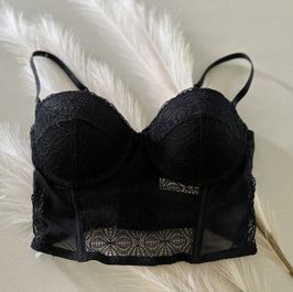 Corset style bra