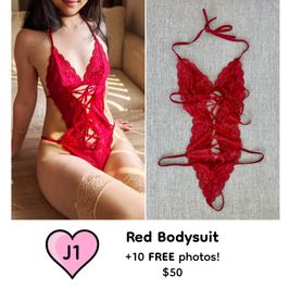 Red Bodysuit