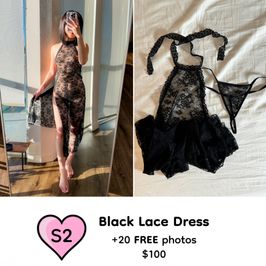 Black Lace Dress