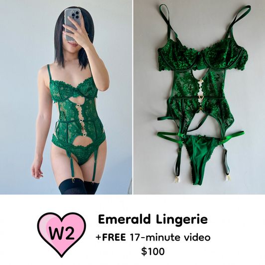 Emerald Lingerie