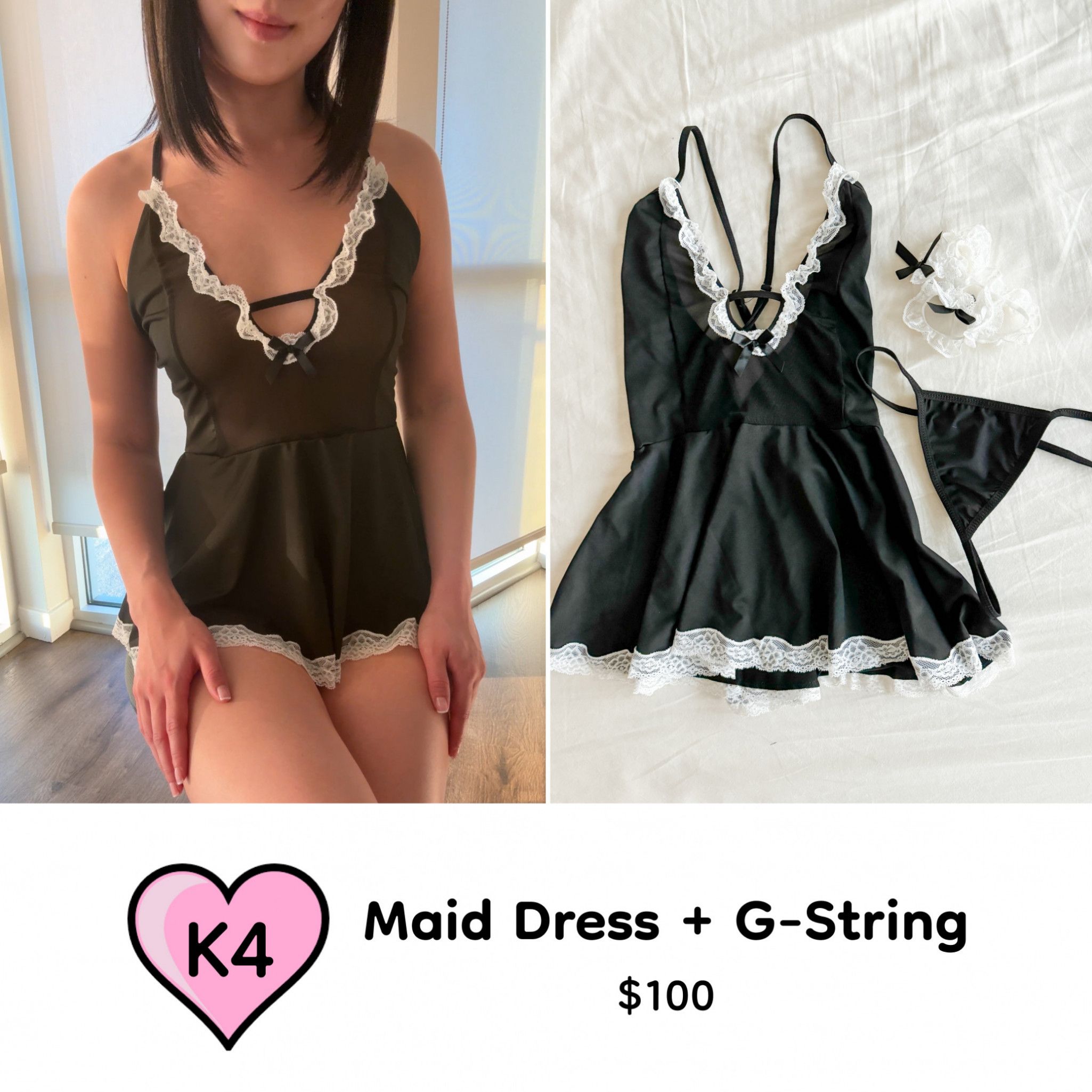 Maid Dress and G String