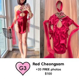 Red Cheongsam