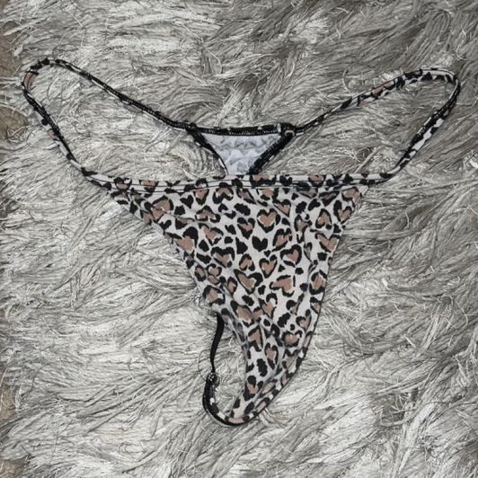 Leopard Print Victoria Secret Thong