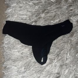 Black Victoria Secret Thong