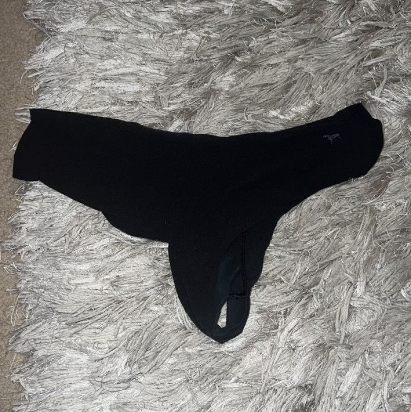 Black Victoria Secret Thong