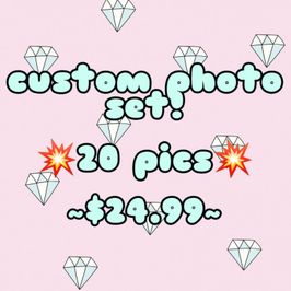 custom photo set: 20 pics