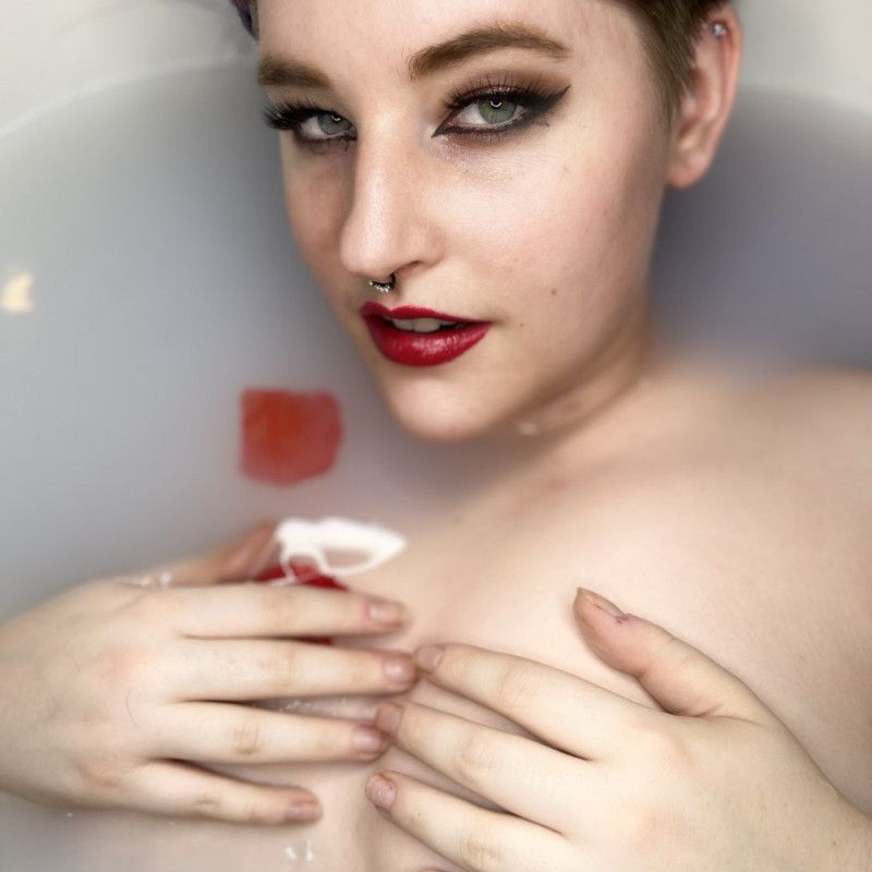 Milk Bath Photoshoot Pictures