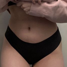 Extra Small Black Cheeky Undies