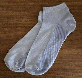 Light Blue Ankle Socks