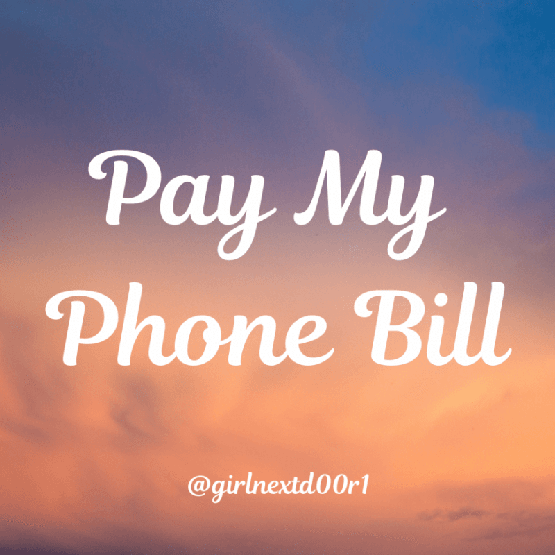 Pay My Phone Bill