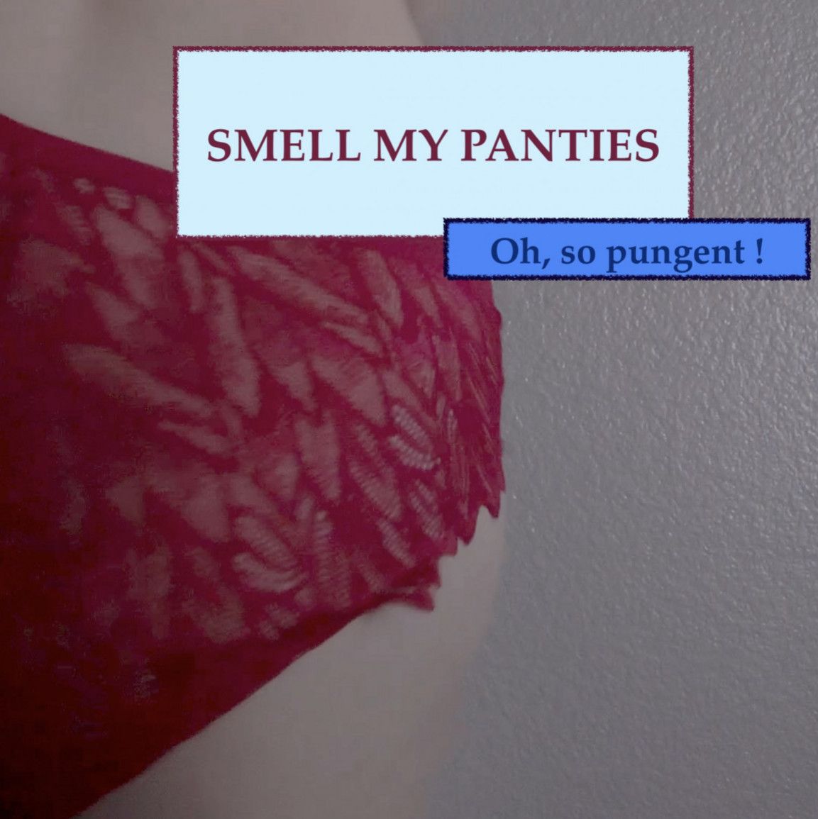 Pungent panties like no other!