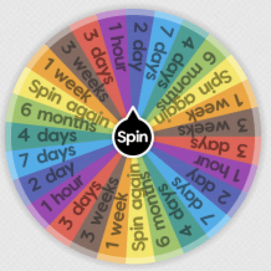 Chastity wheel!