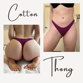 Purple La Senza Thong