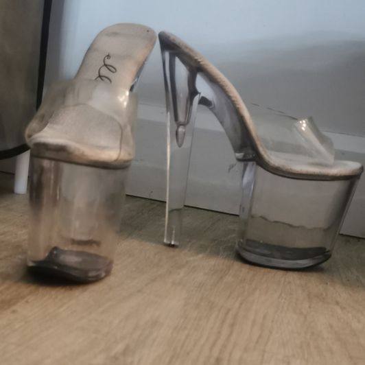 Used stripper shoes