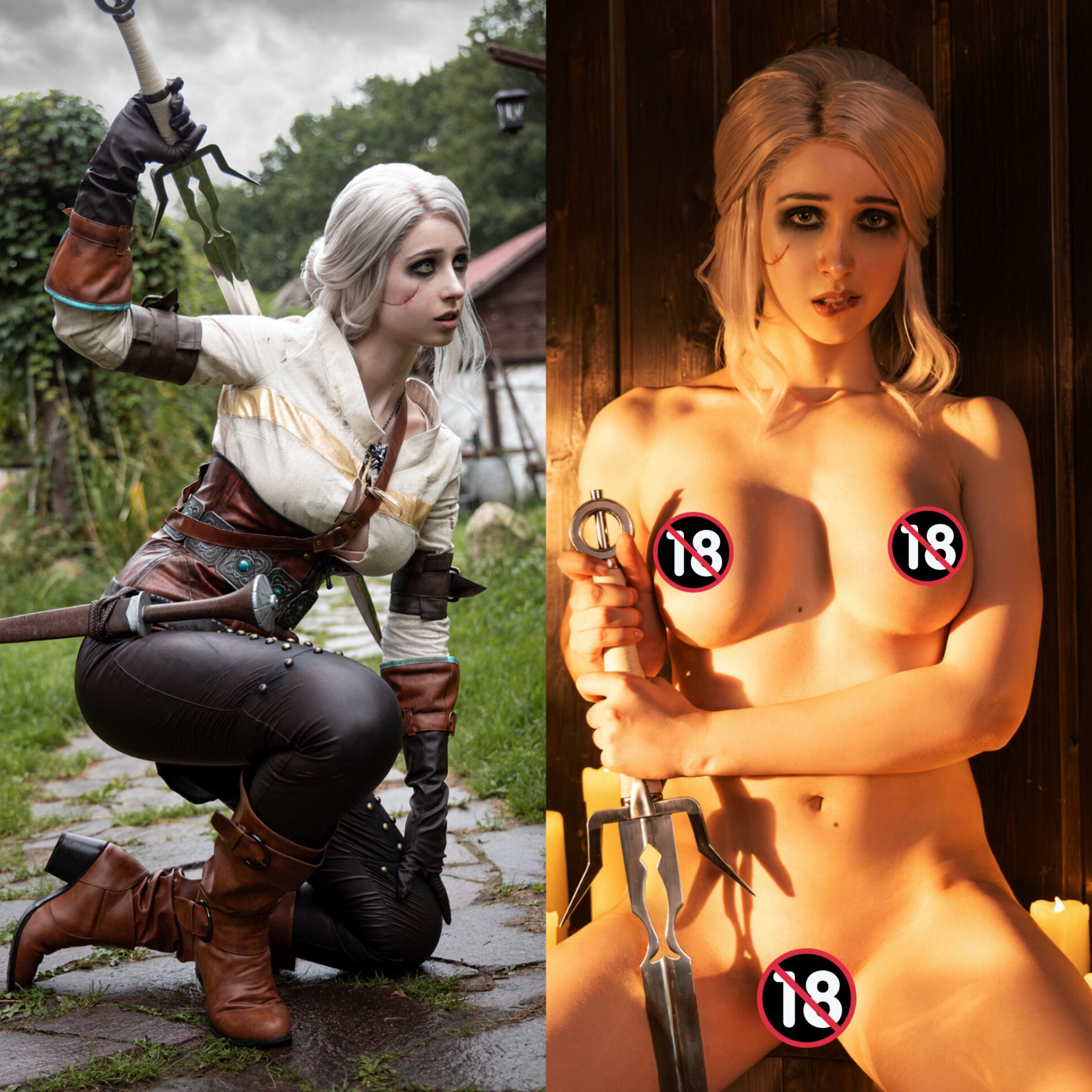 Ciri Nude Cosplay Photo Set