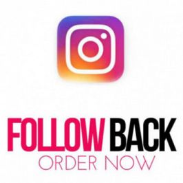 FOLLOW BACK on INSTAGRAM