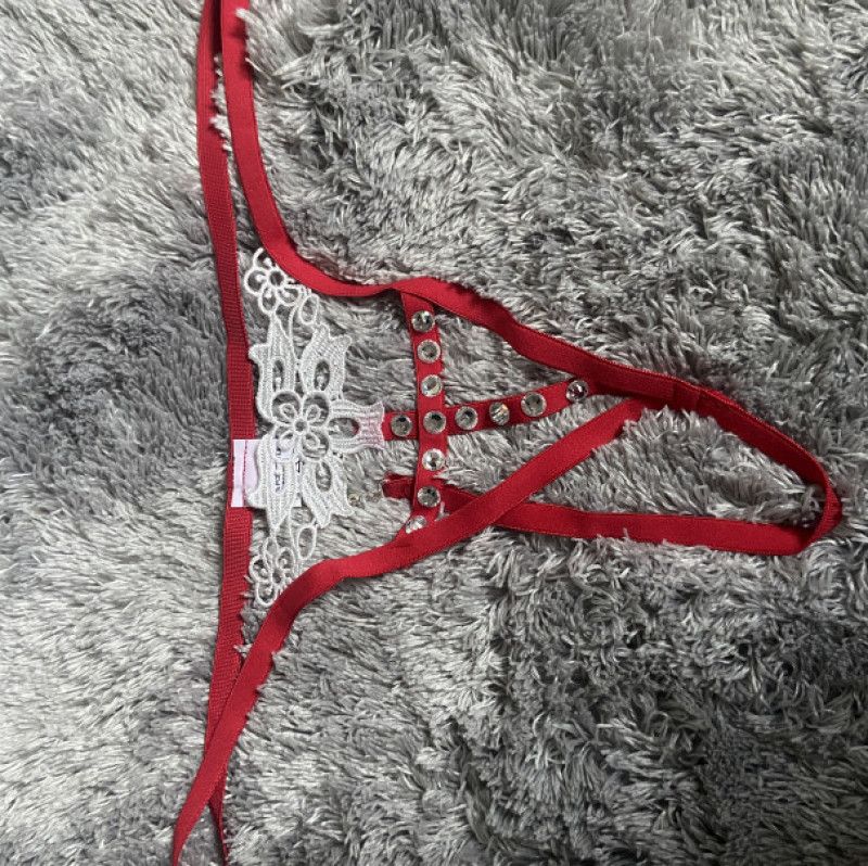 Sexy jstring crotchless