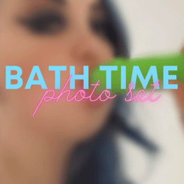 Bath Time Photo Set