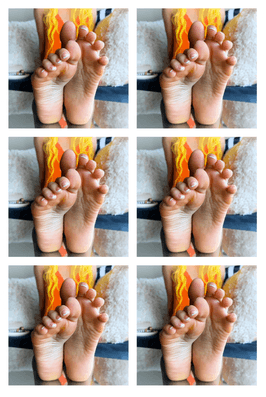 Wallet Size Feet Photos