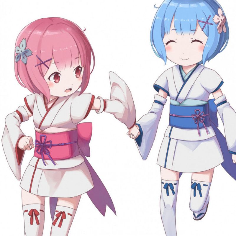 Gift me Rem N Ram cosplay costumes