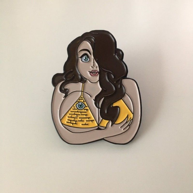 HWS Illuminatay Enamel Pin